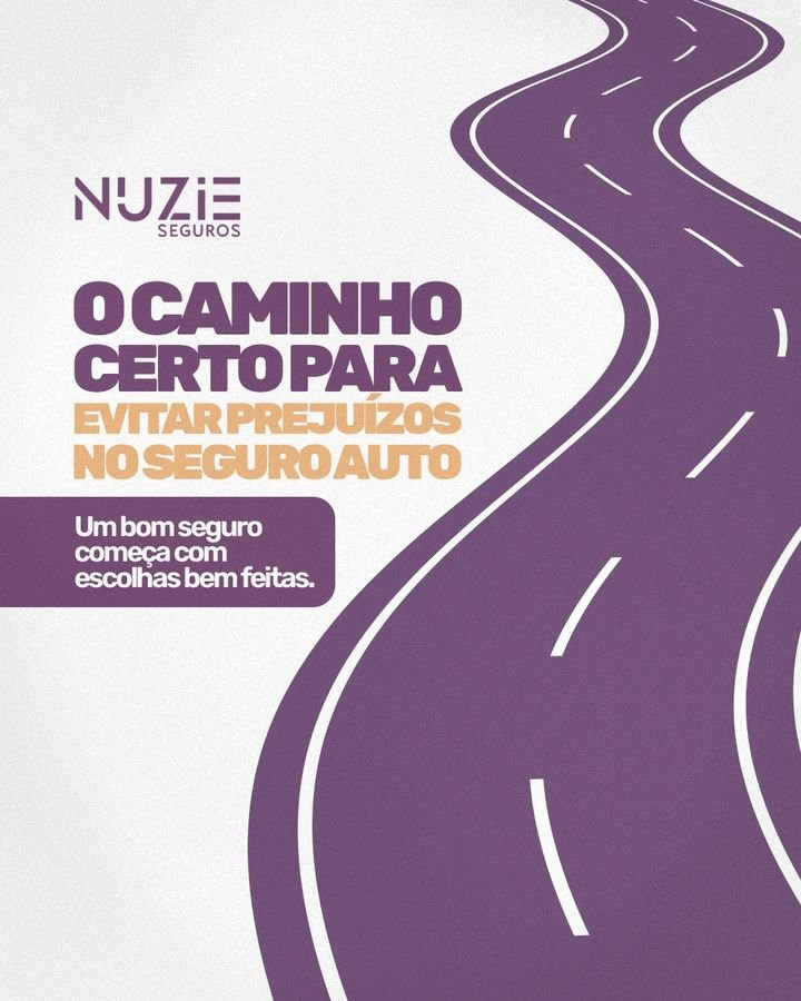 Nuzie Seguros: carrossel · 5 telas